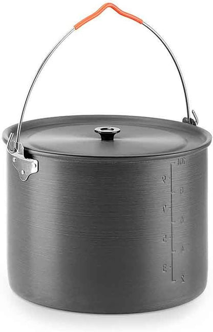 Portable Stainless Steel Camping Cookware Set