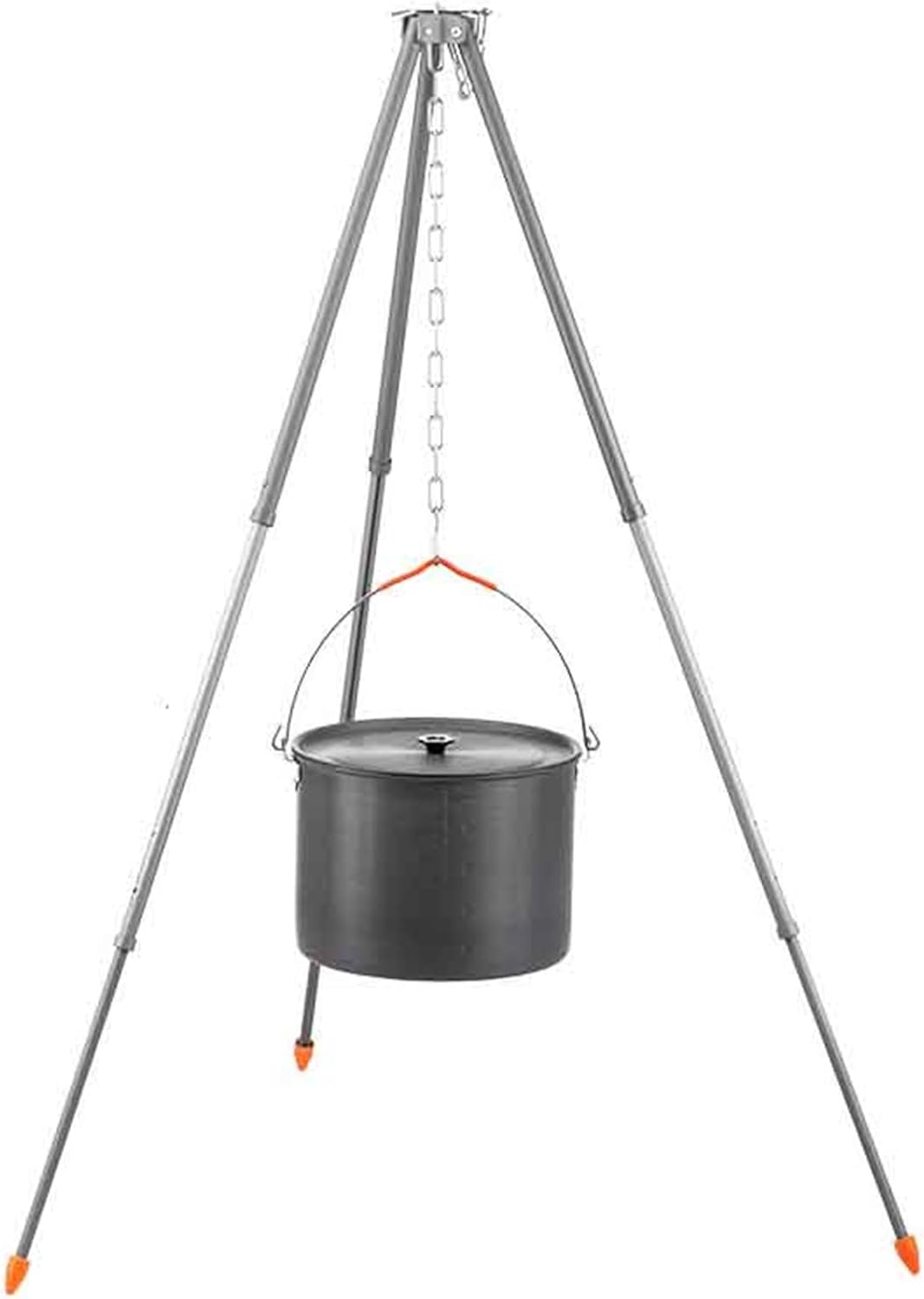Portable Stainless Steel Camping Cookware Set