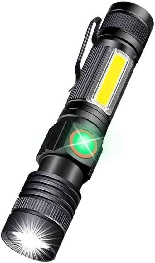 High-Power LED Flashlight Set for Outdoor Adventures