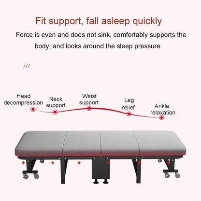 Portable Foldable Camping Cot with Adjustable Backrest
