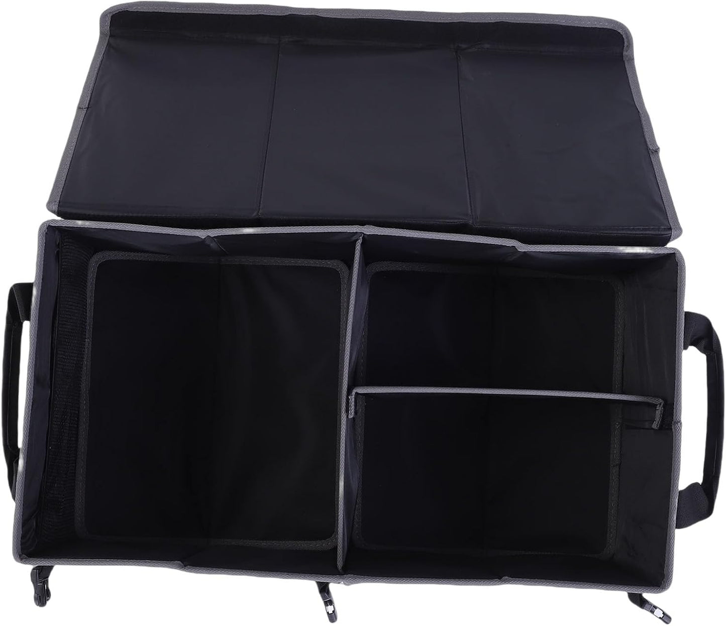 Portable Camping Storage Organizer with Multi-Compartment Design