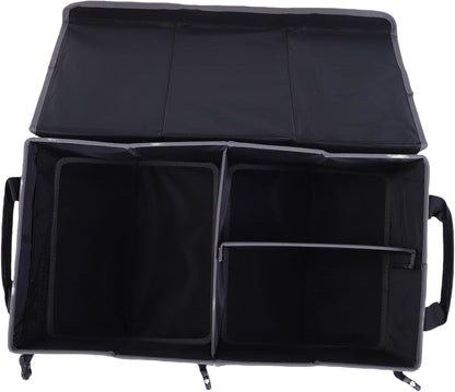 Portable Camping Storage Organizer with Multi-Compartment Design