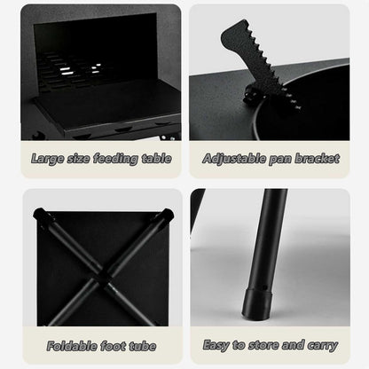 Portable Wood Burning Camping Stove