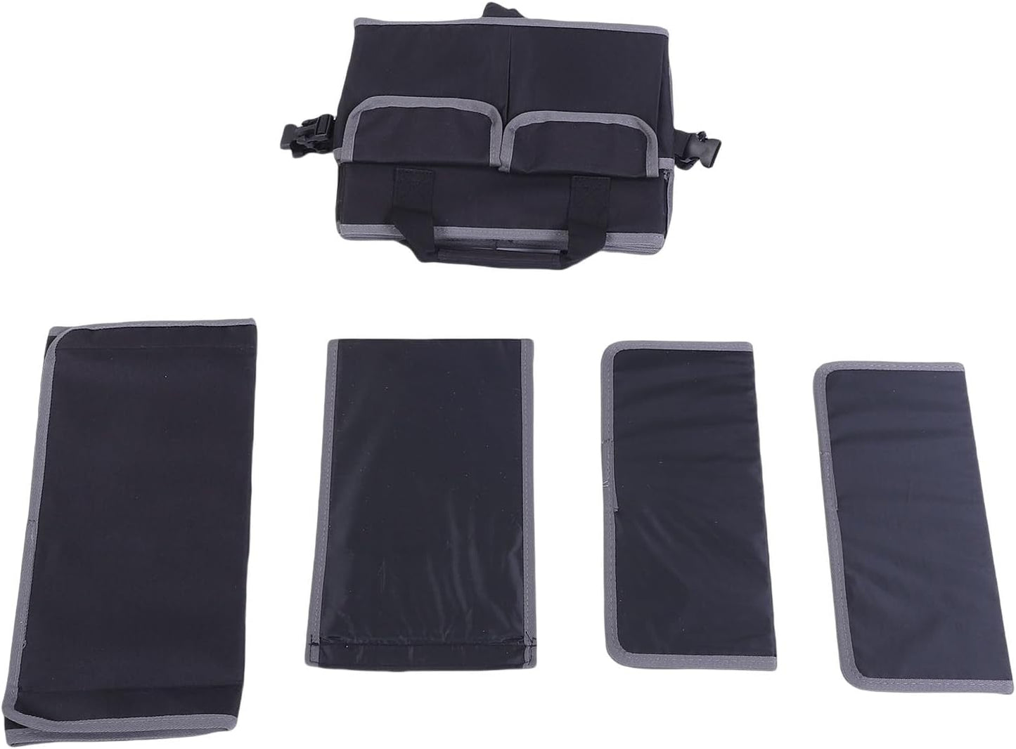 Portable Camping Storage Organizer with Multi-Compartment Design
