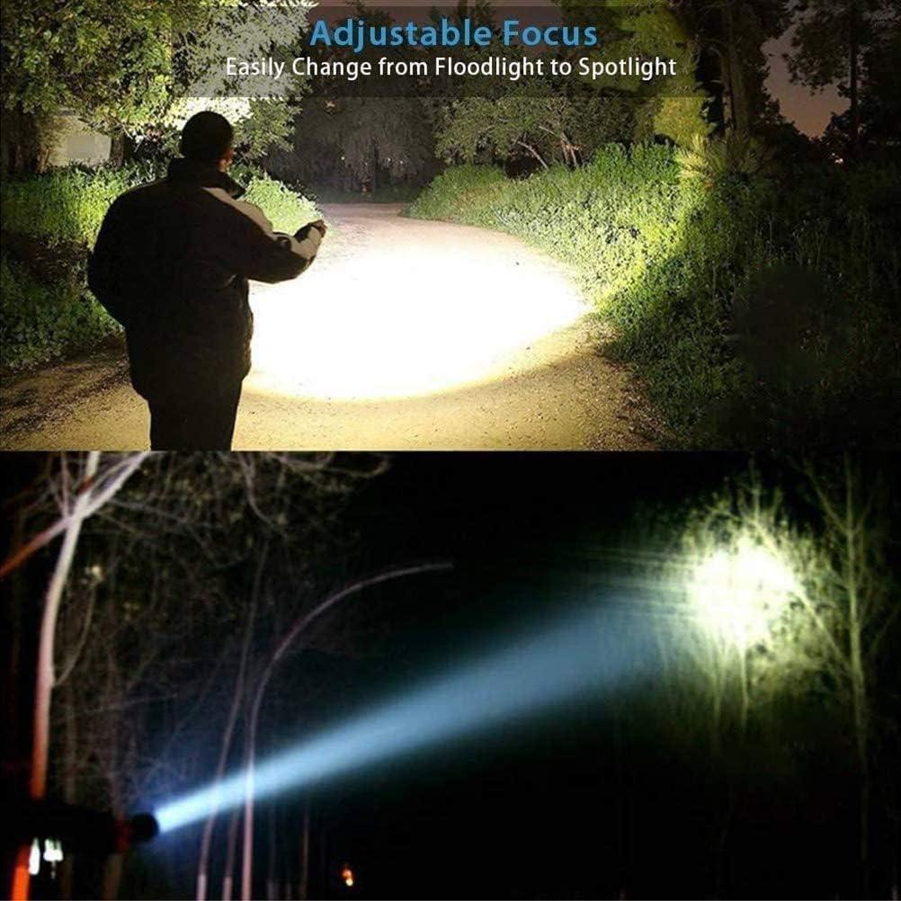 High-Power LED Flashlight Set for Outdoor Adventures