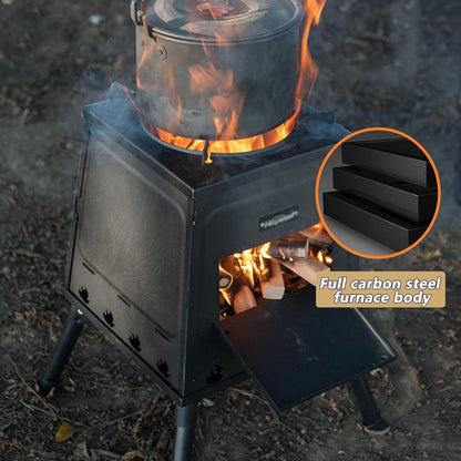 Portable Wood Burning Camping Stove