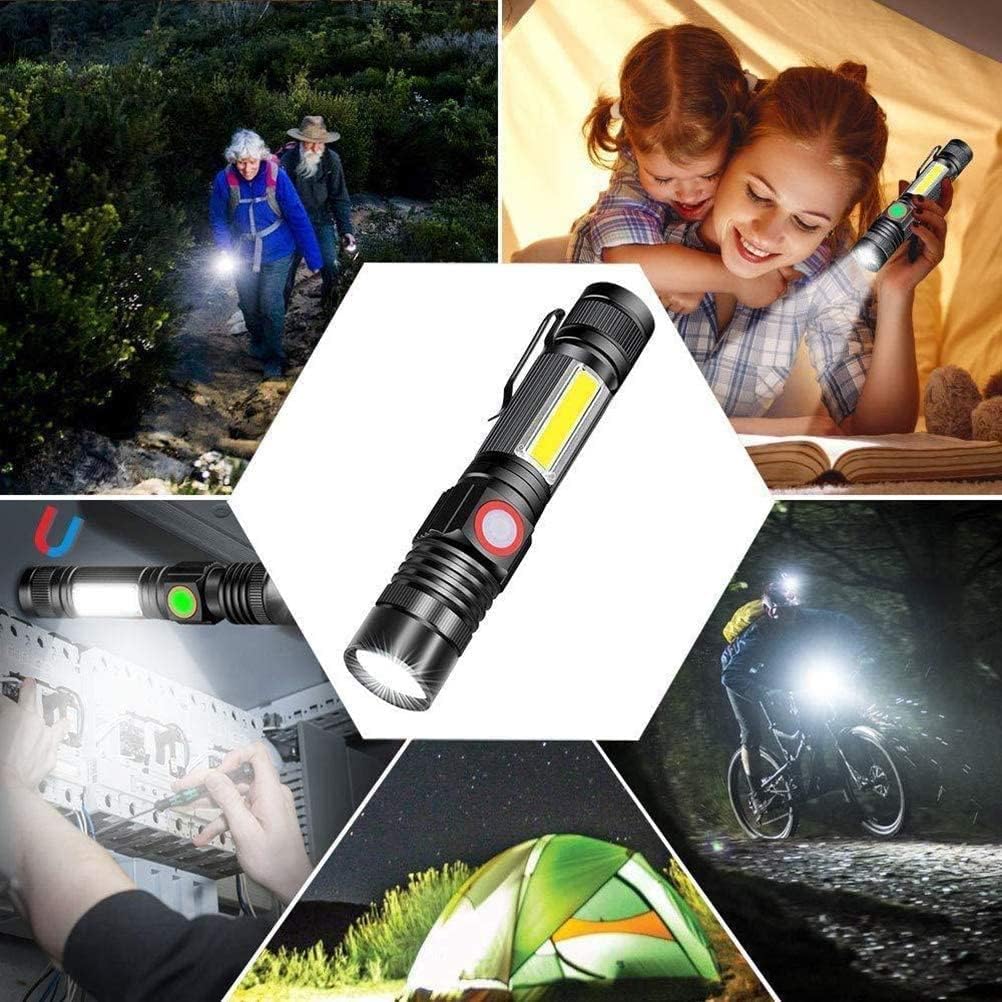 High-Power LED Flashlight Set for Outdoor Adventures