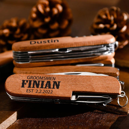 Personalized Multi-Tool with Screwdrivers & Survival Functions