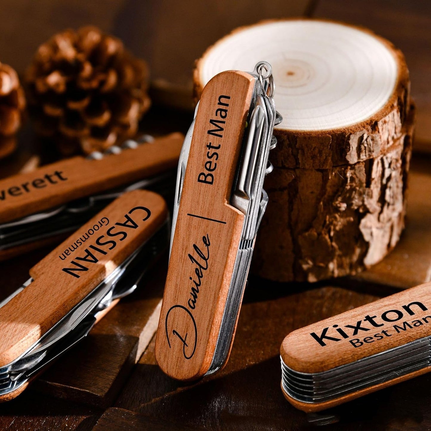 Personalized Multi-Tool with Screwdrivers & Survival Functions