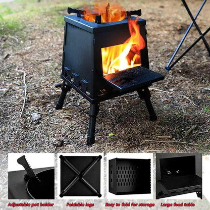 Portable Wood Burning Camping Stove