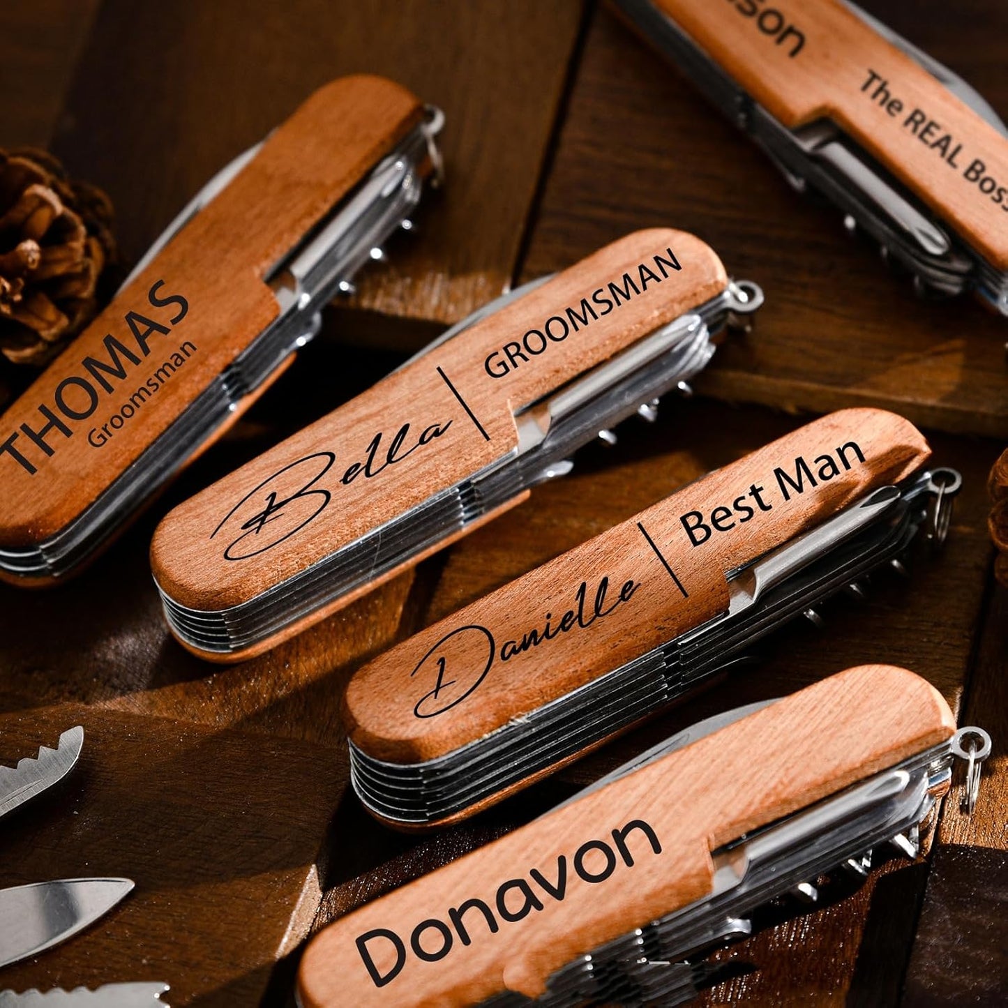 Personalized Multi-Tool with Screwdrivers & Survival Functions