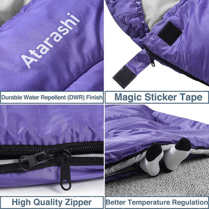 Extra Large Sleeping Bag for Camping & Backpacking